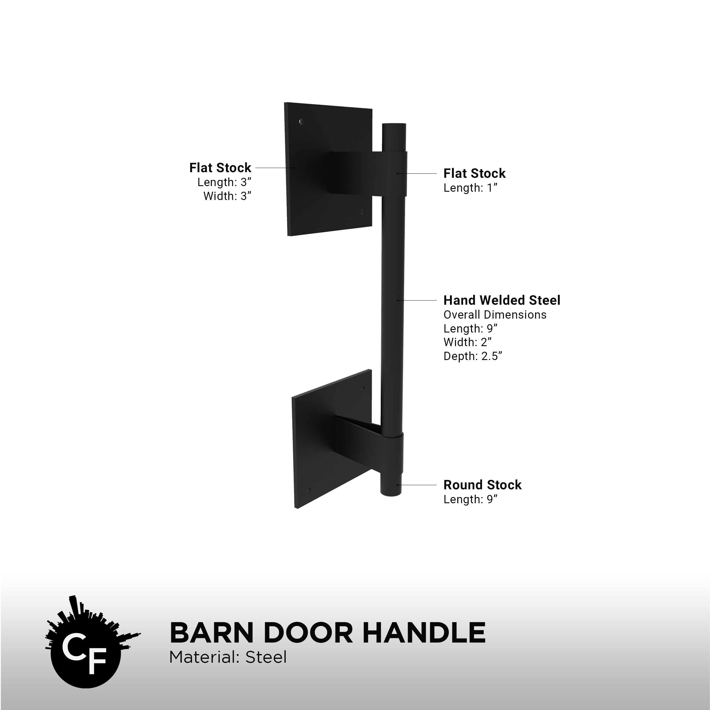 Barn Door Handle 1 