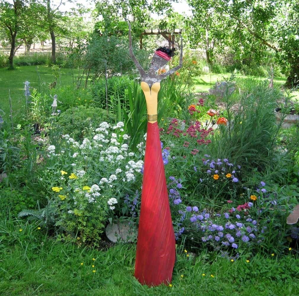 Handmade Upcycled Metal Sculpture 3 