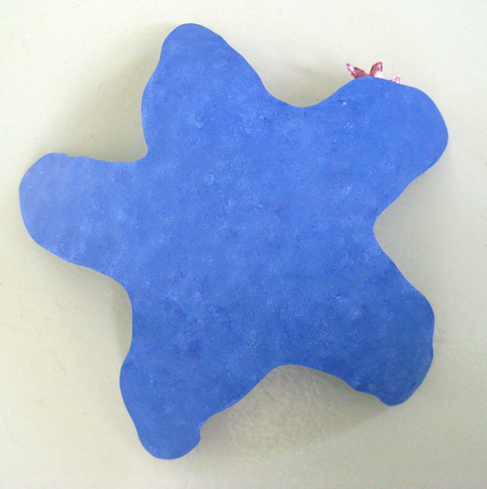 Starfish Jewelry Tray Reclaimed Metal Blue 4 