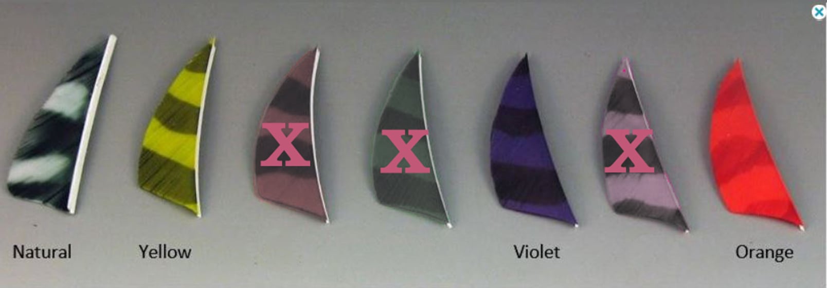 Dart Flights, Real Turkey Feathers ( Dart Bodies Not Included ) 3 