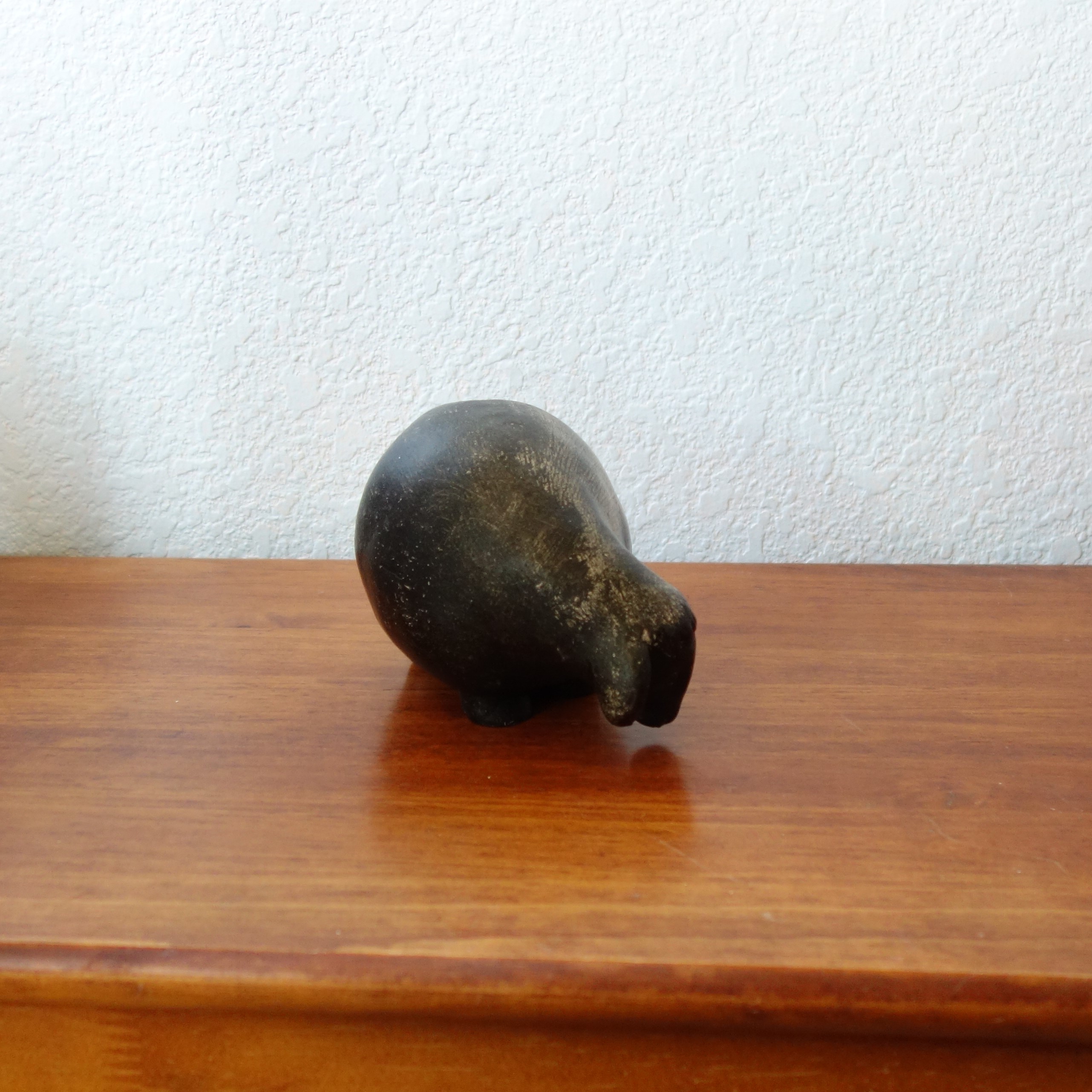 Rustic Black Sheep Figurine Primitive Sheep Farm Decor 5 