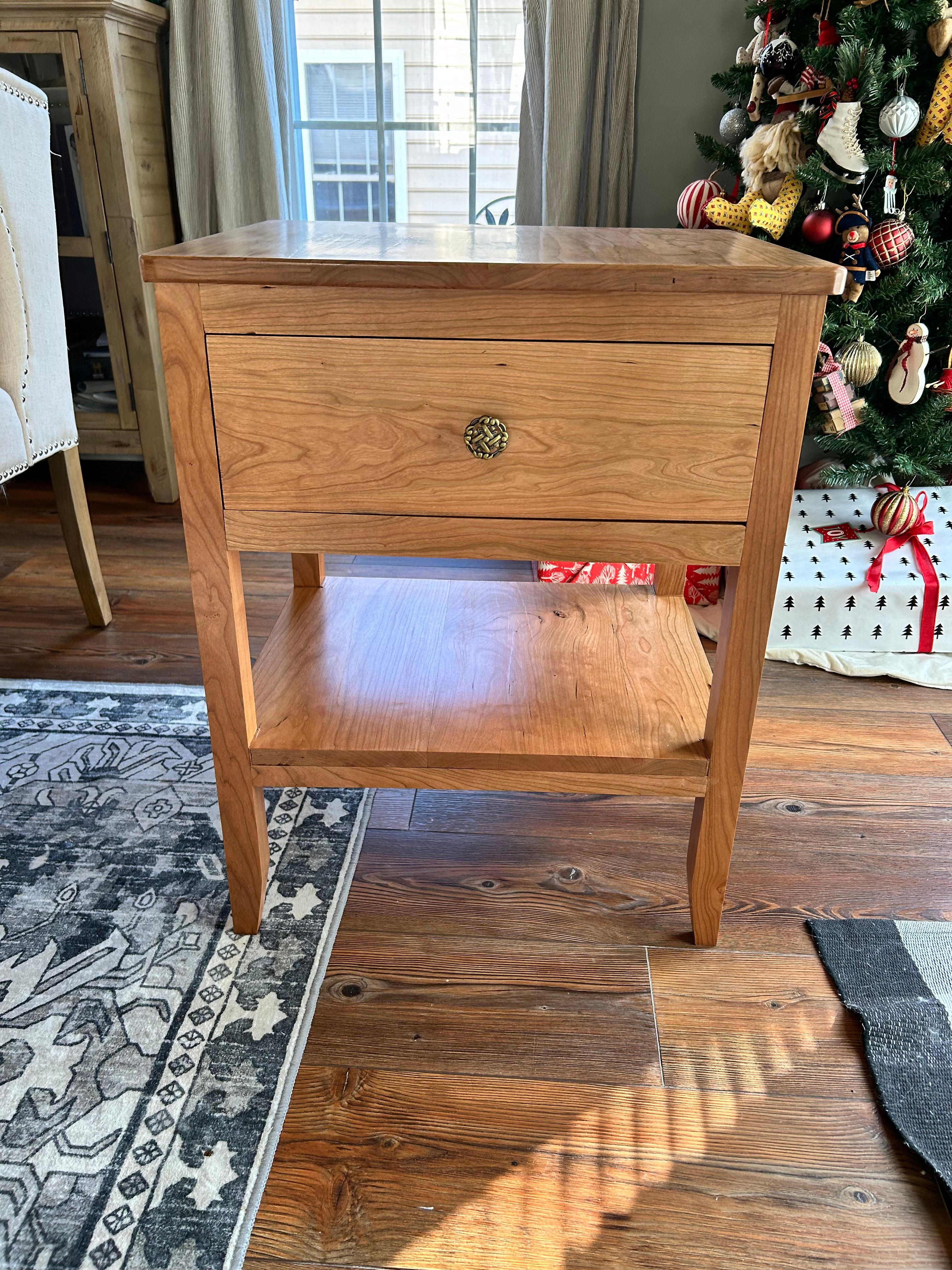 Cherry End Table