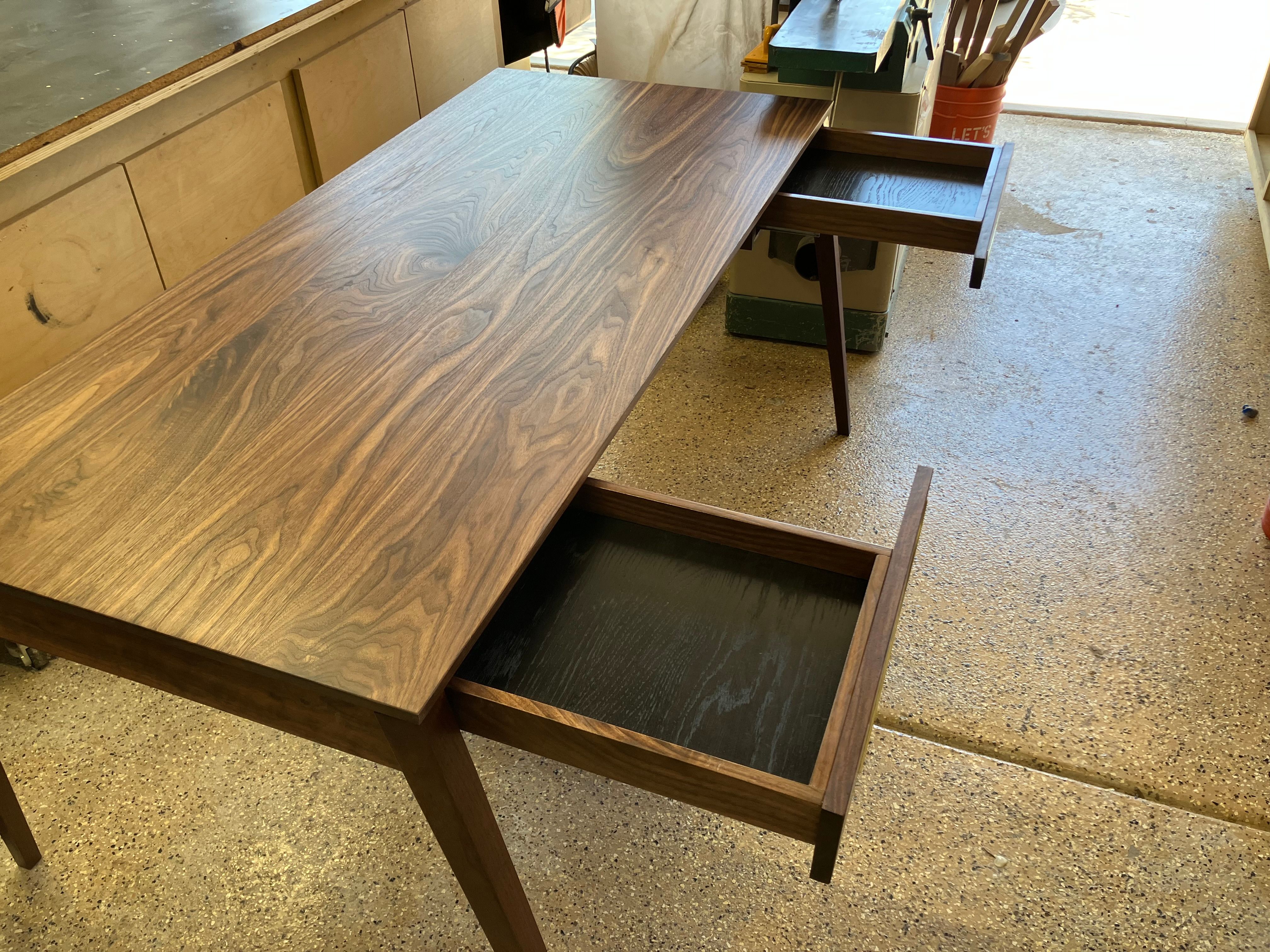 Walnut desk