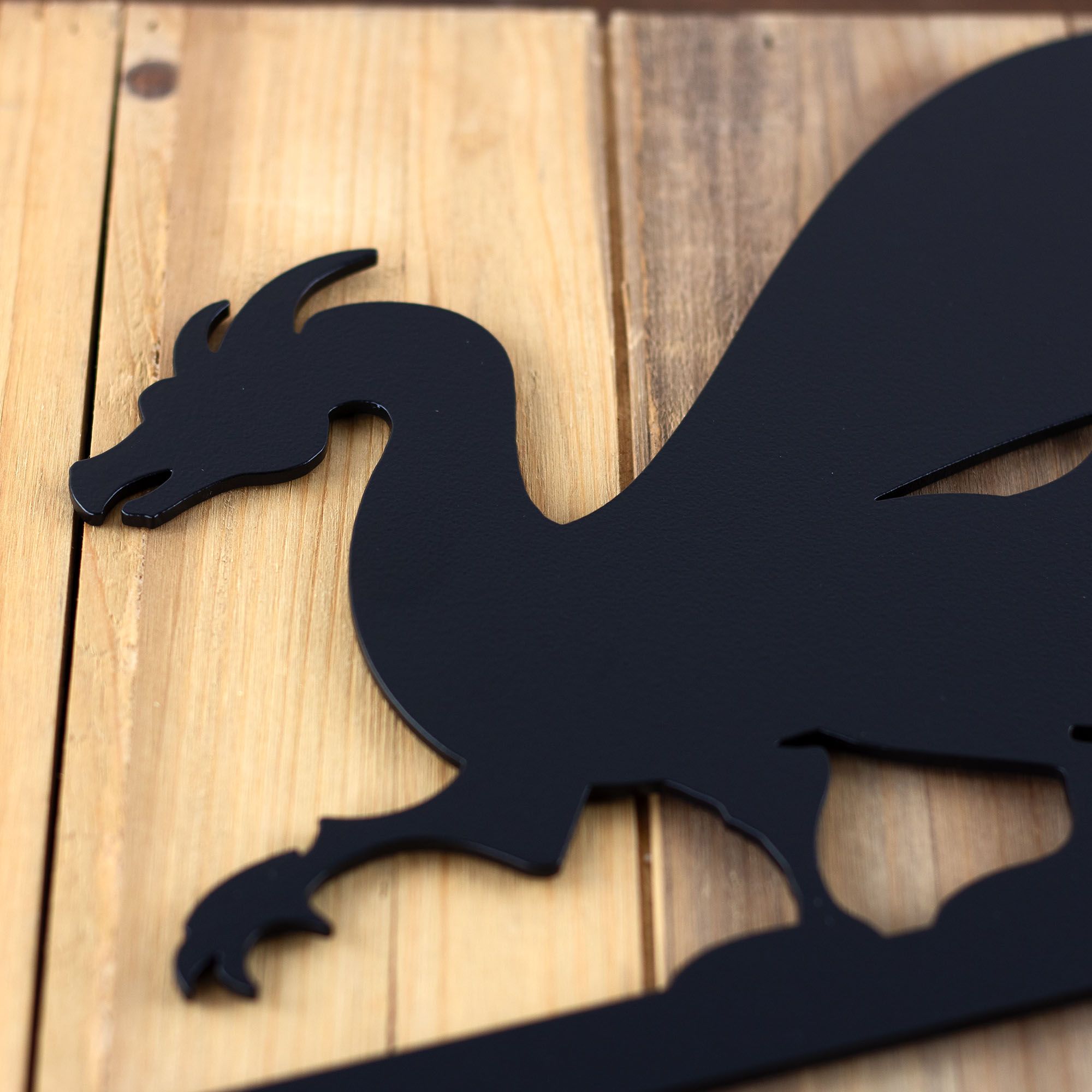 Personalized Metal Name Sign with Fantasy Gothic Medieval Dragon for Boy or Girl's Bedroom 2 