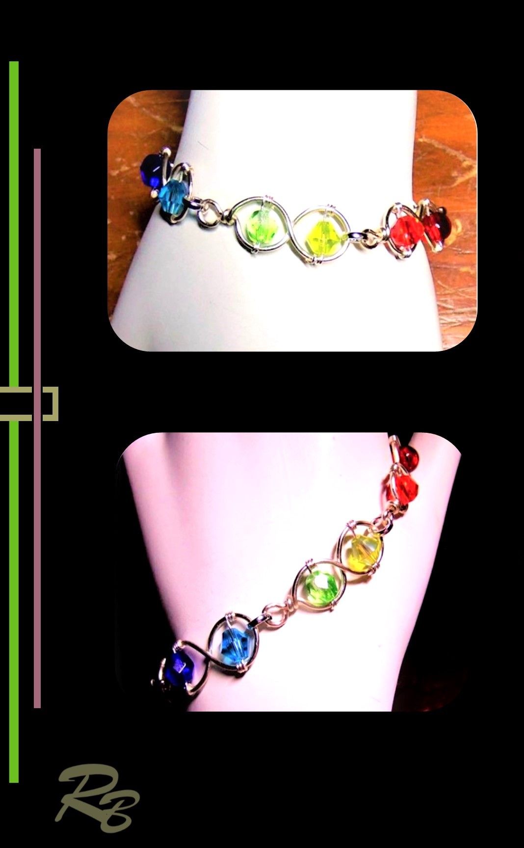 Chakra bracelet, Infinity symbol, chakra, bracelet, jewelry, chakras