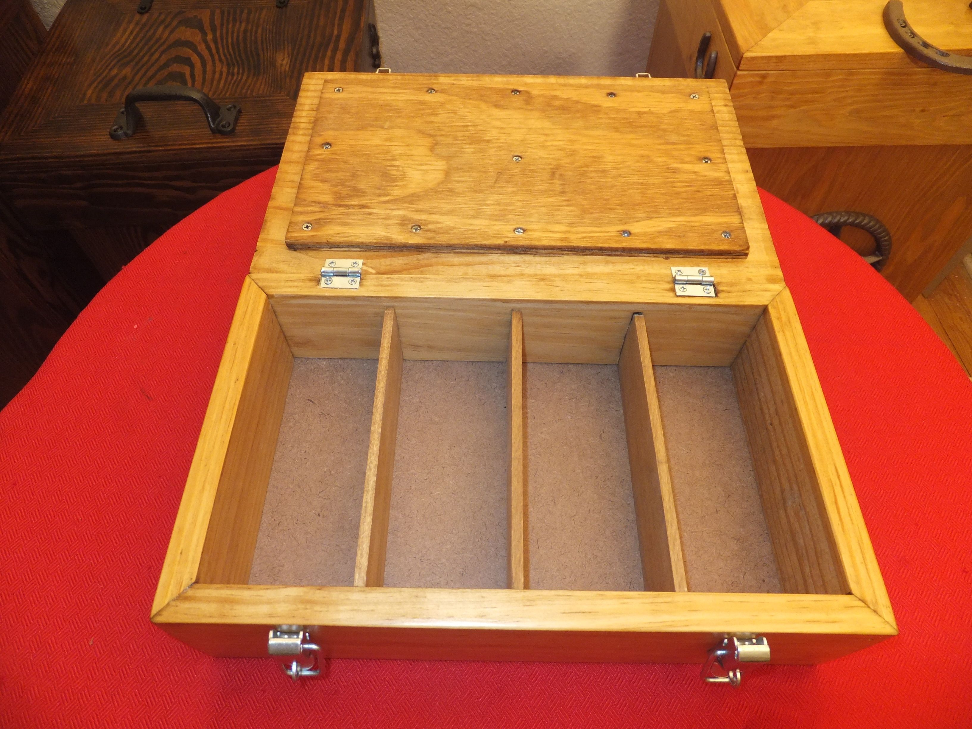 Wooden Cash Box 4 