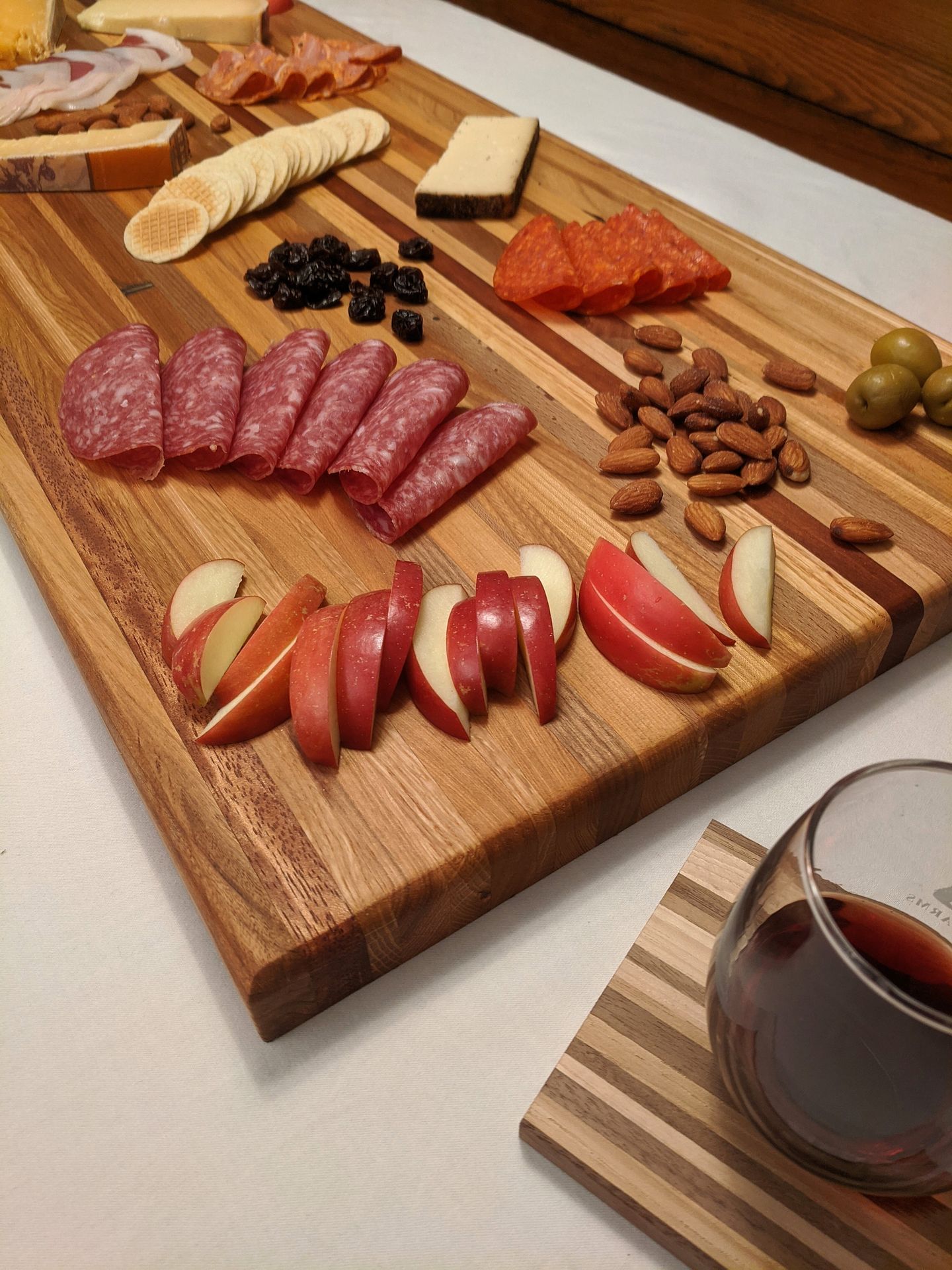 Reclaimed Wood Cutting And Charcuterie Boards -  Red.well