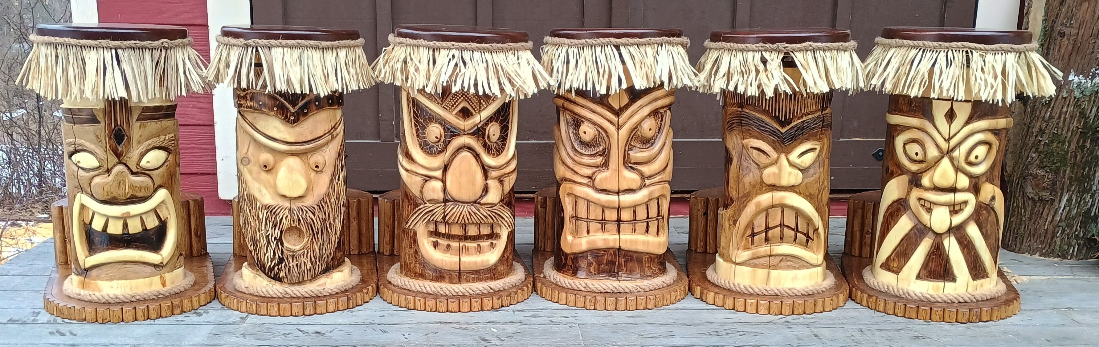 Tiki Bar Stools
