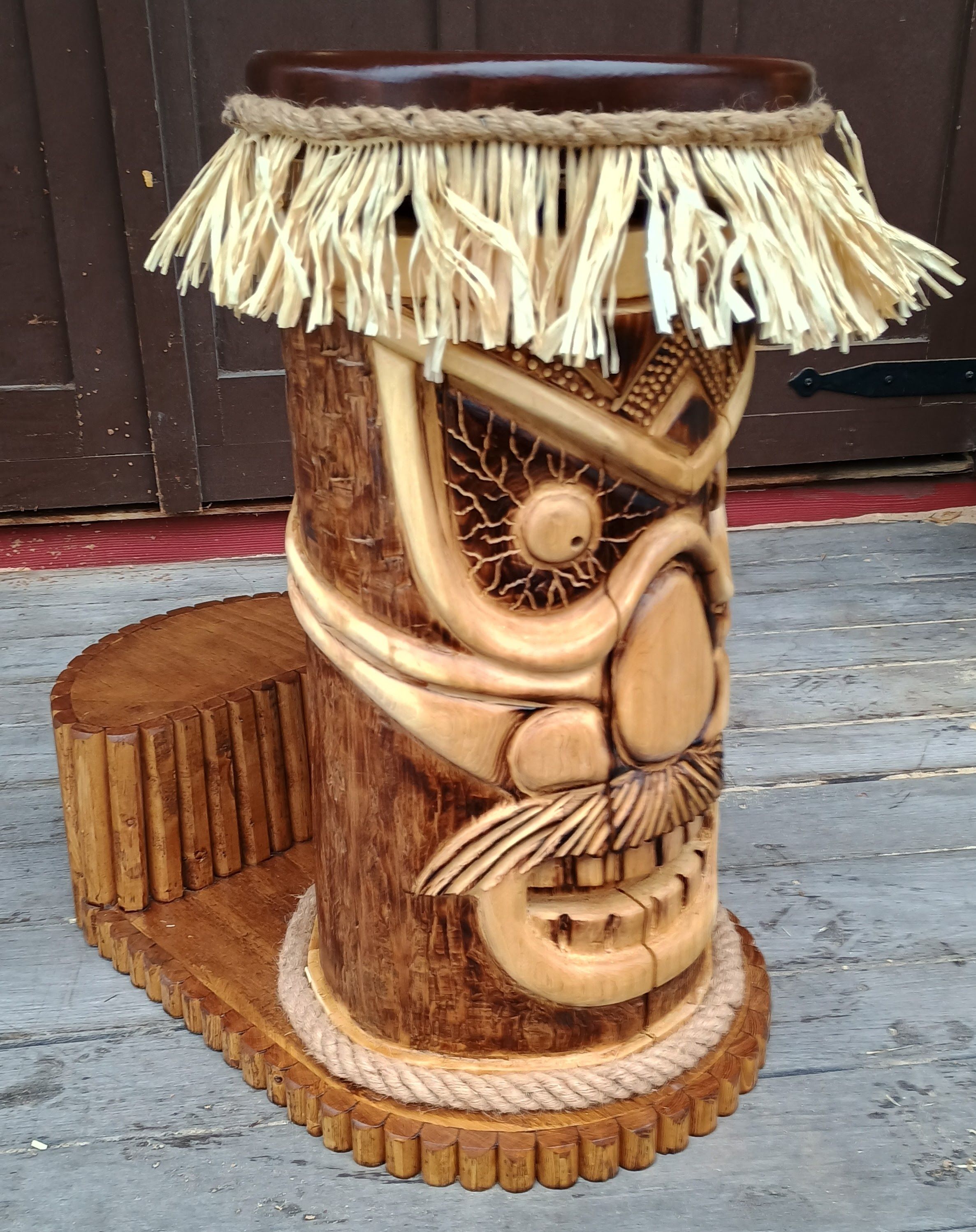 Tiki Bar Stools 2 