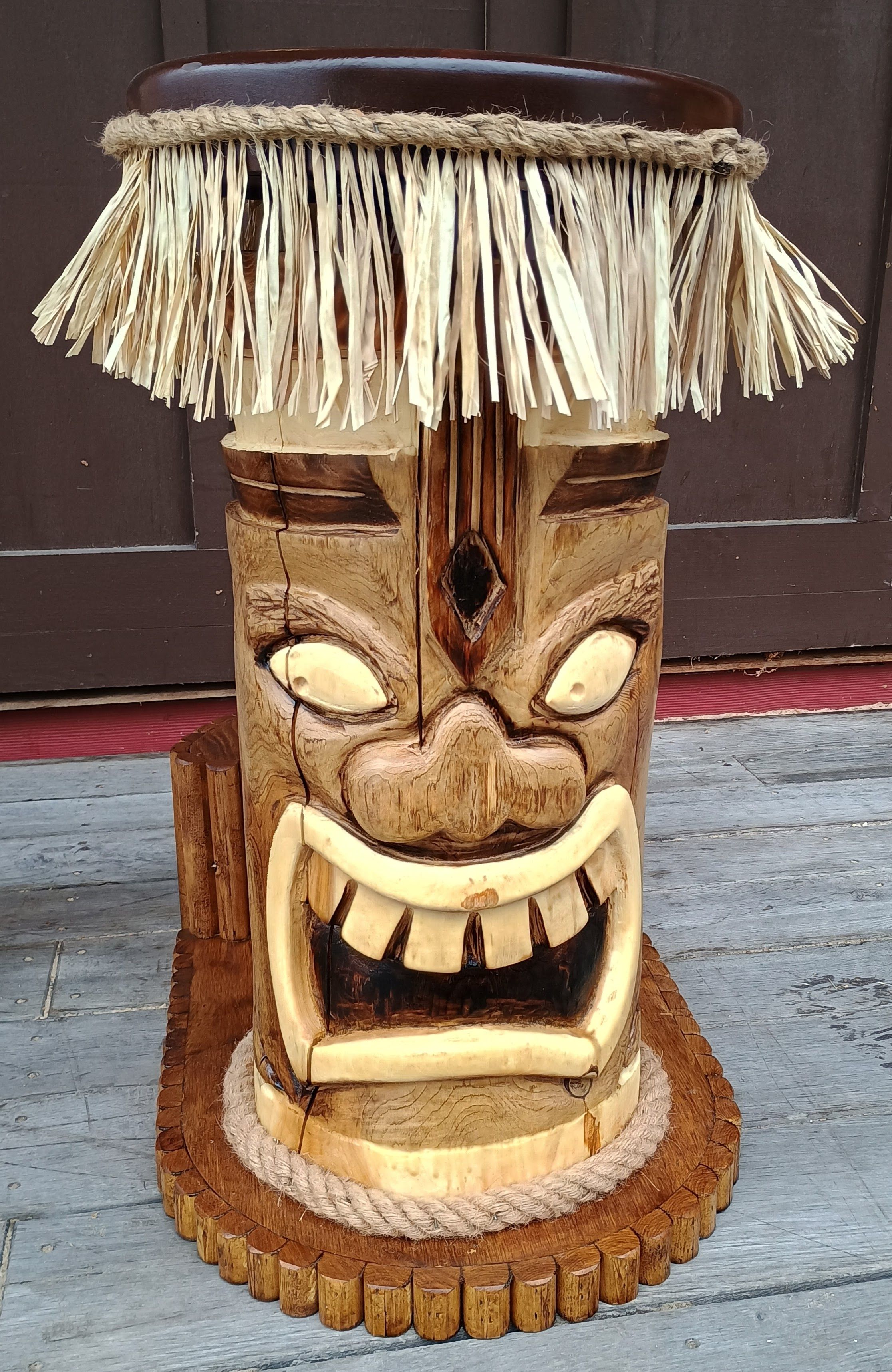 Tiki Bar Stools 4 