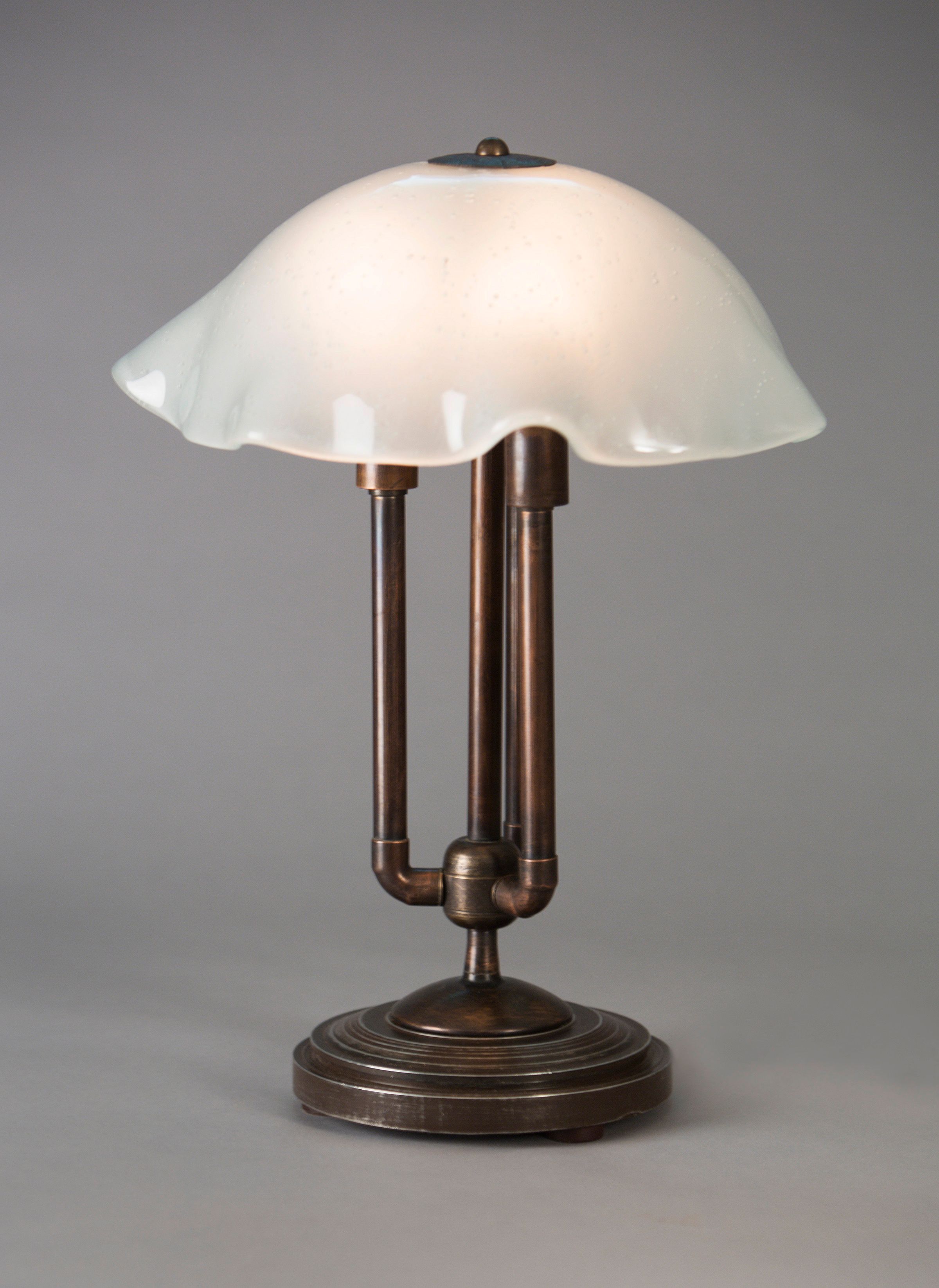 White Mushroom Lamp