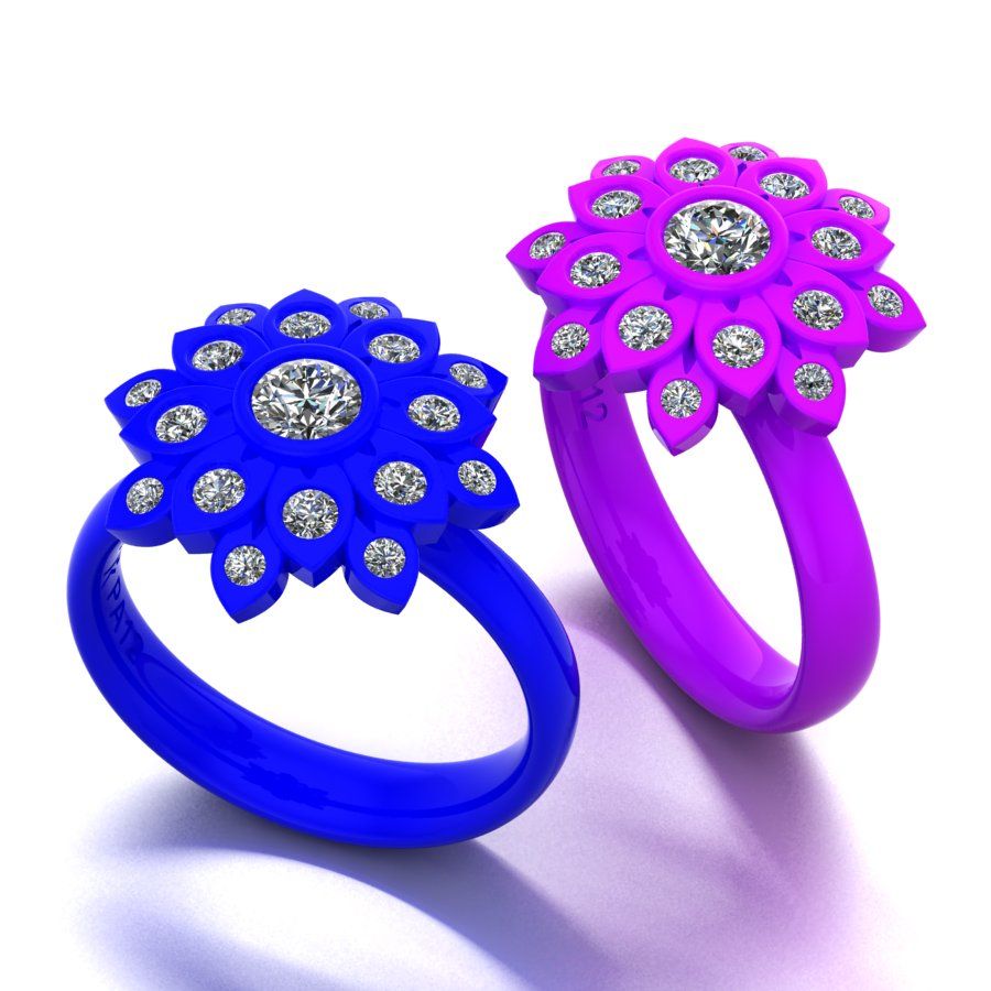 Double Mandala Ring