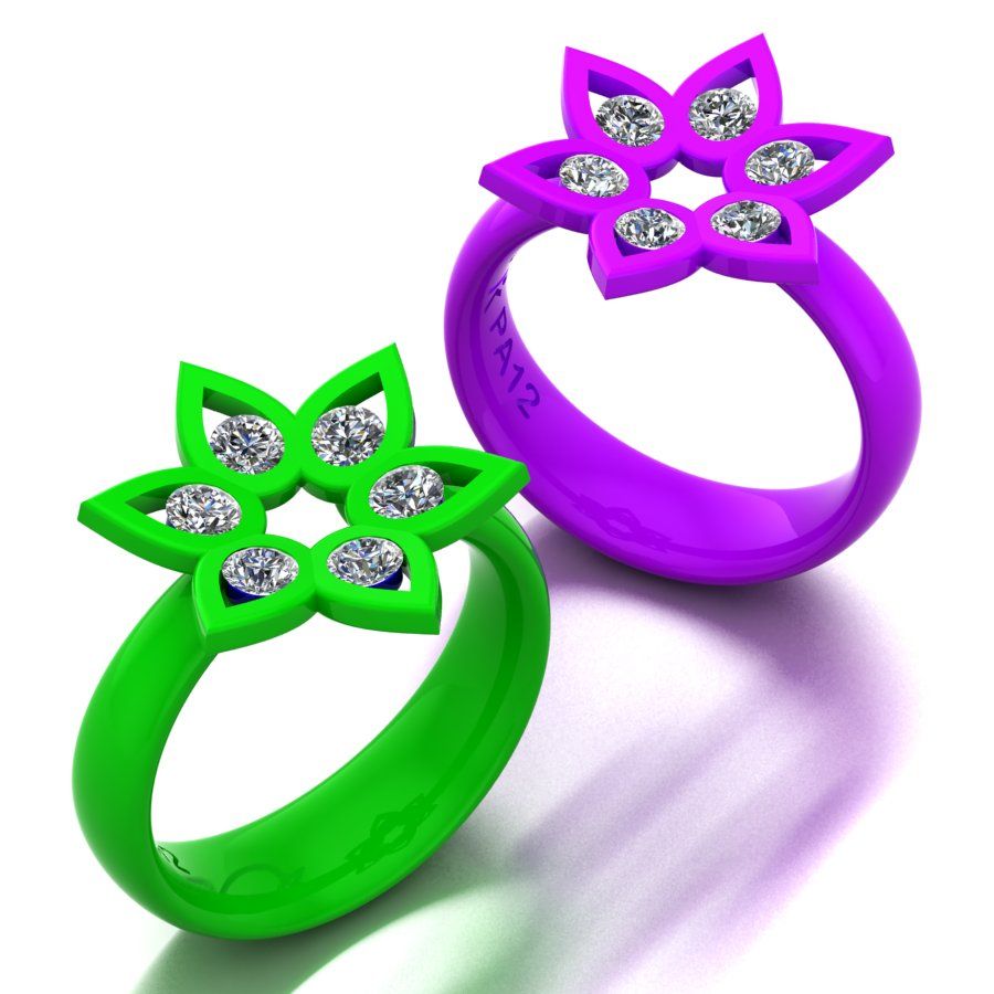 Starburst Mandala Ring