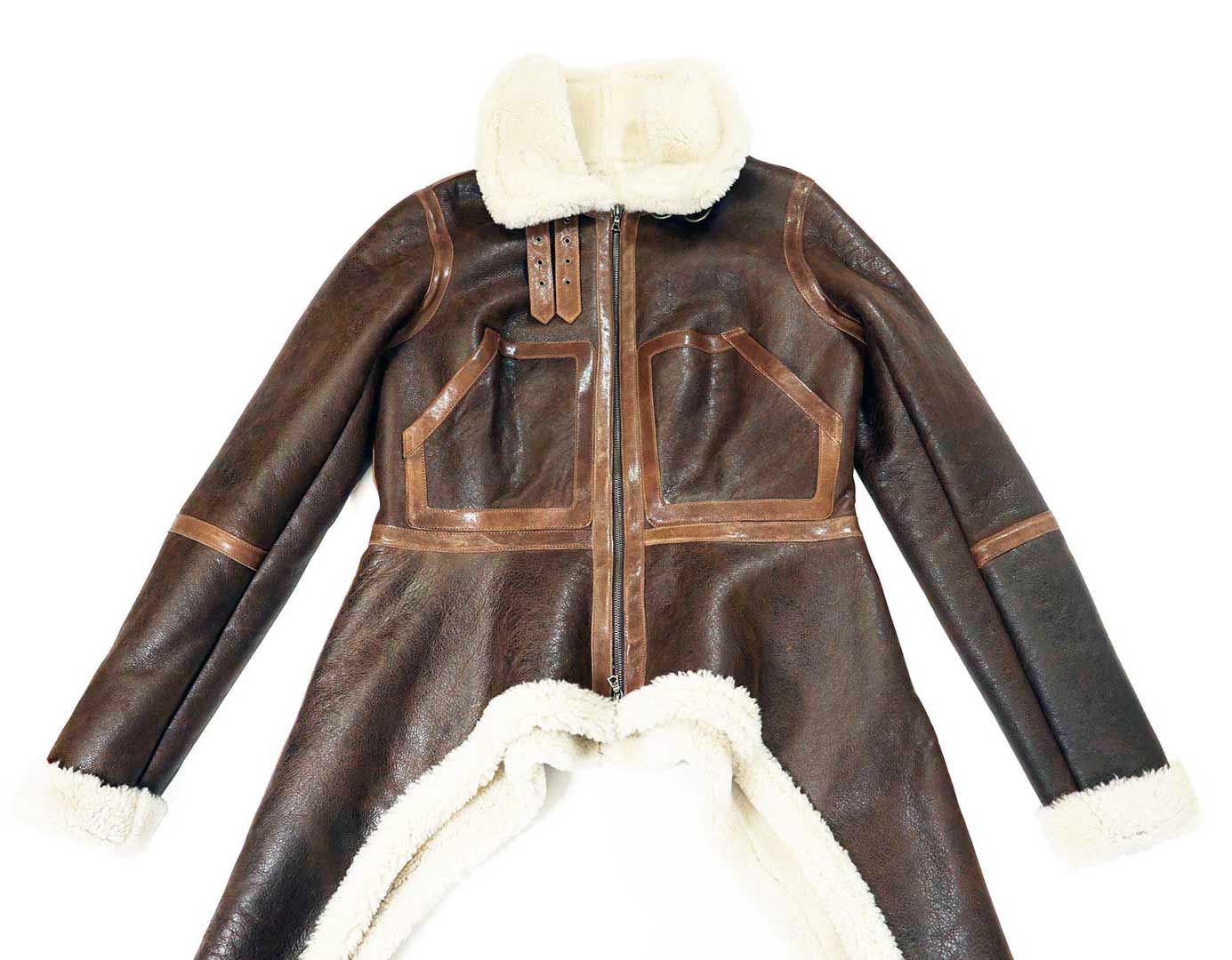 Custom Made Shearling Leather Jackets for Men or Women 5 