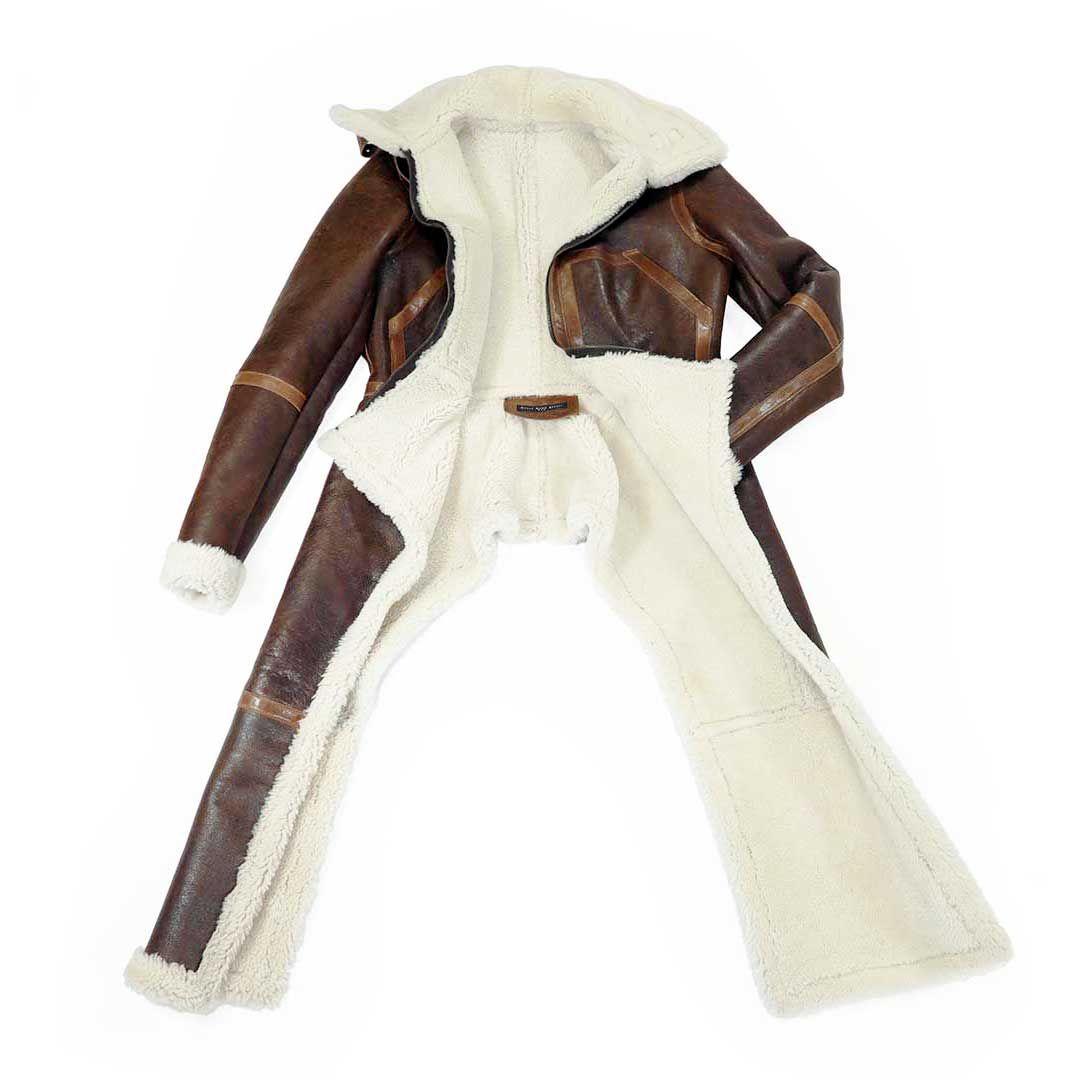Custom Made Shearling Leather Jackets for Men or Women 6 