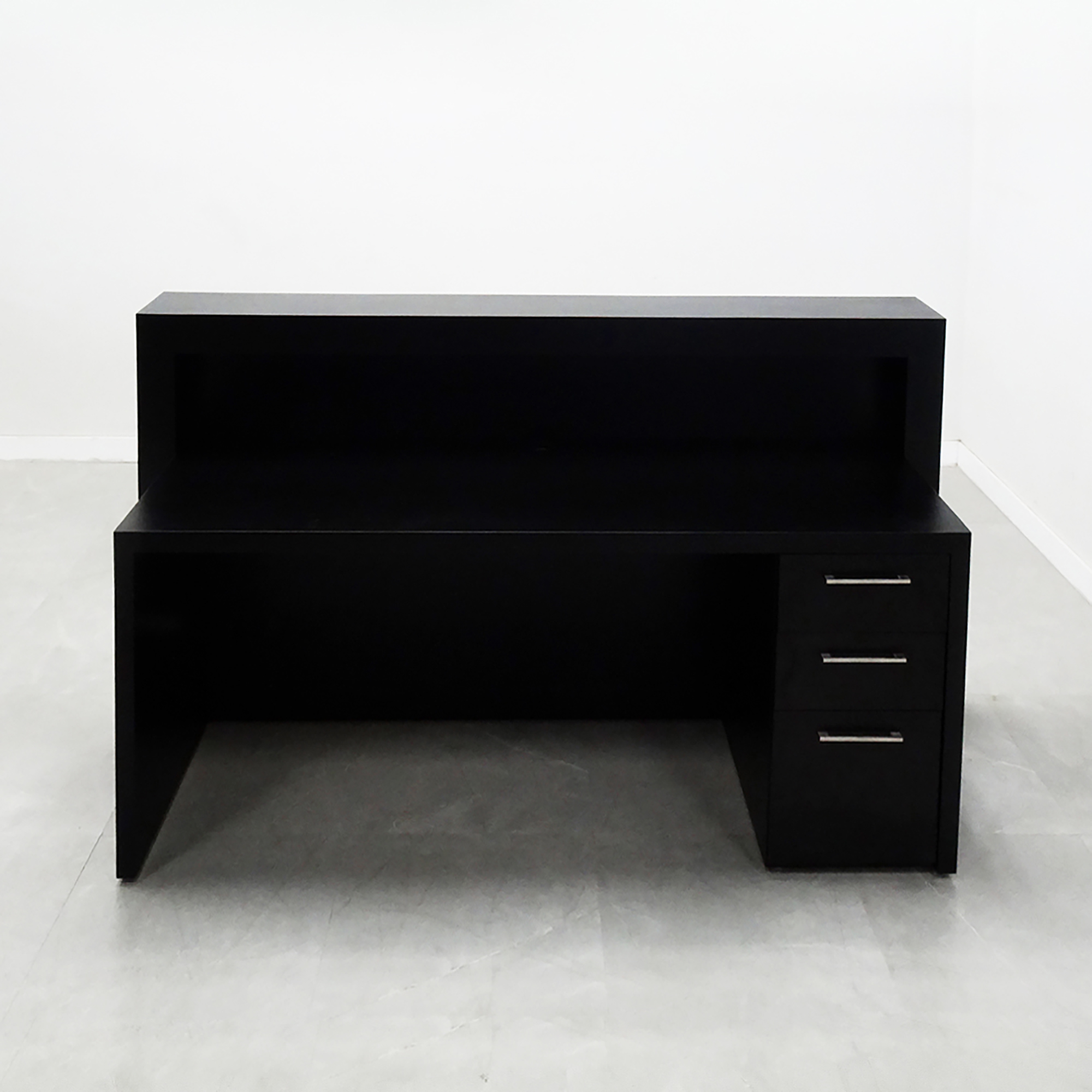 Custom Modern Reception Desk - Vegas Desk With Light Box 6