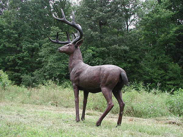Bronze Deer/Stag | Life Size Bronzes - Custom Bronze Statues & Sculptures - Lost Wax Casting 3