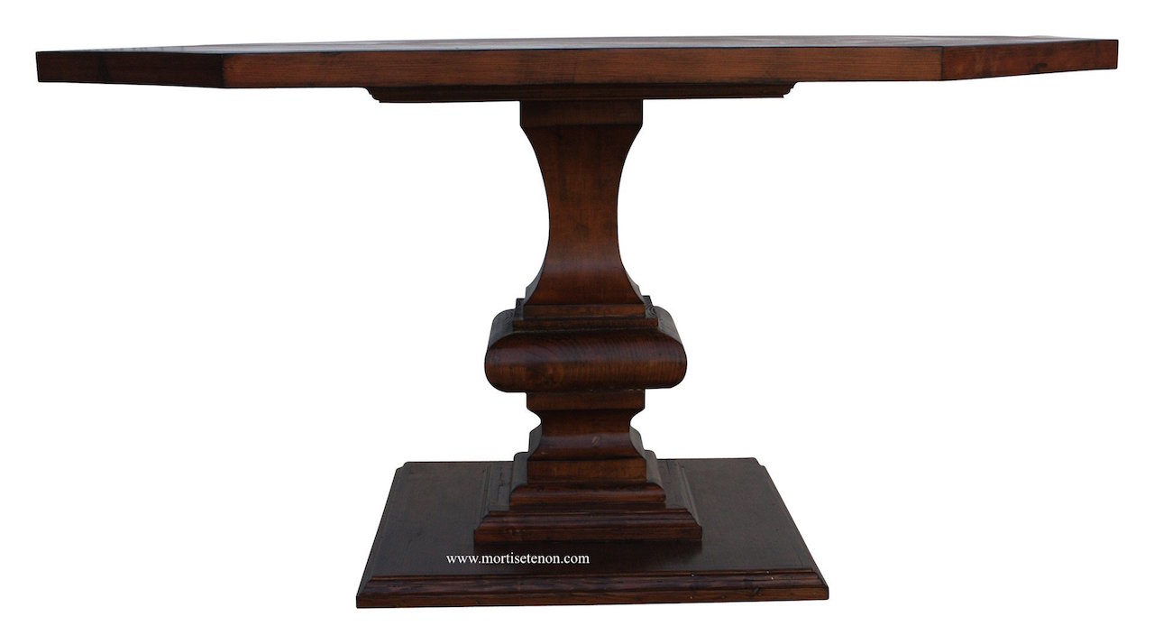 Octagon Banquette Dining Table