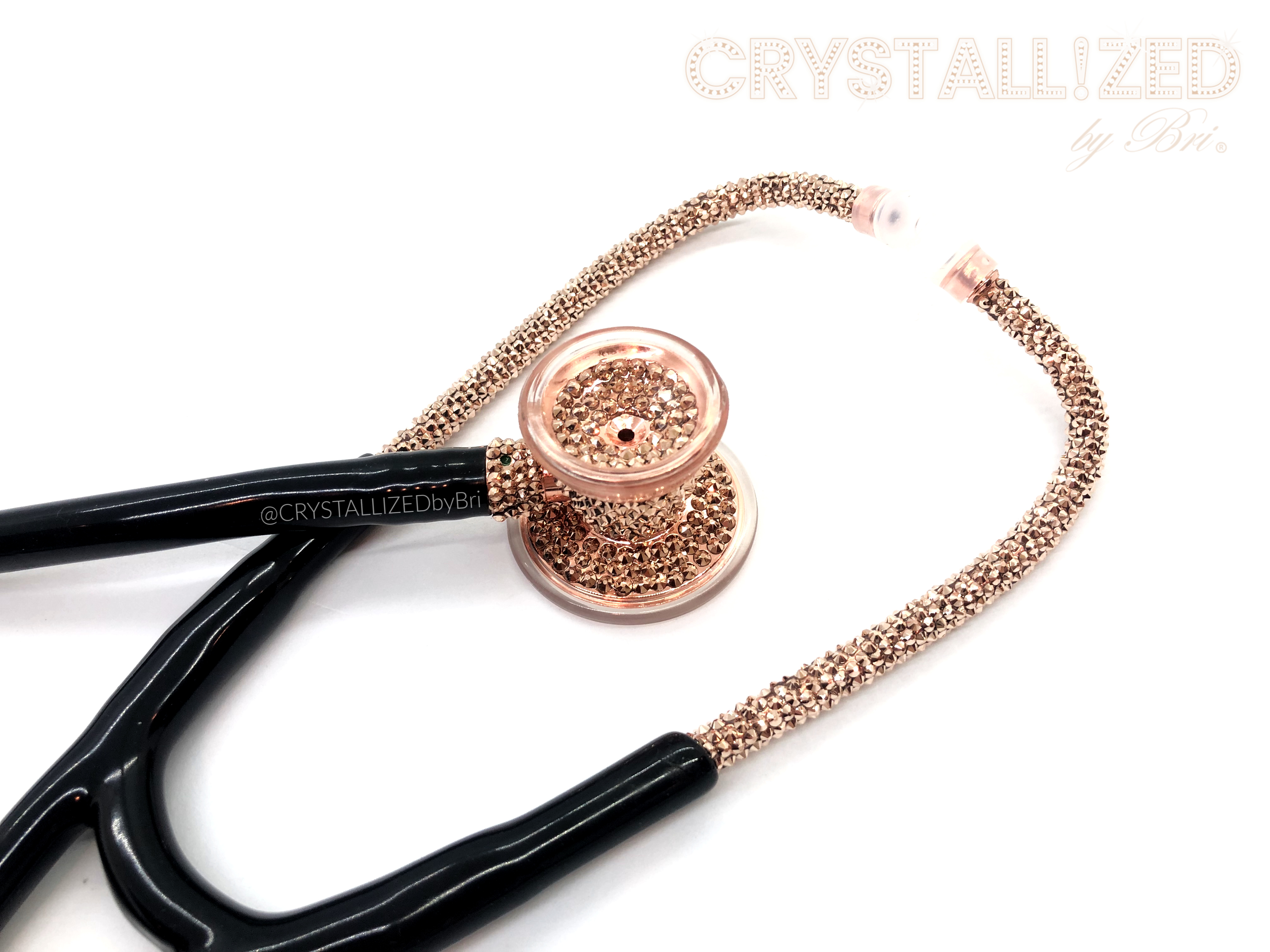 Crystallized Mdf Classic Cardiology Stethoscope Medical Nursing Bling ...