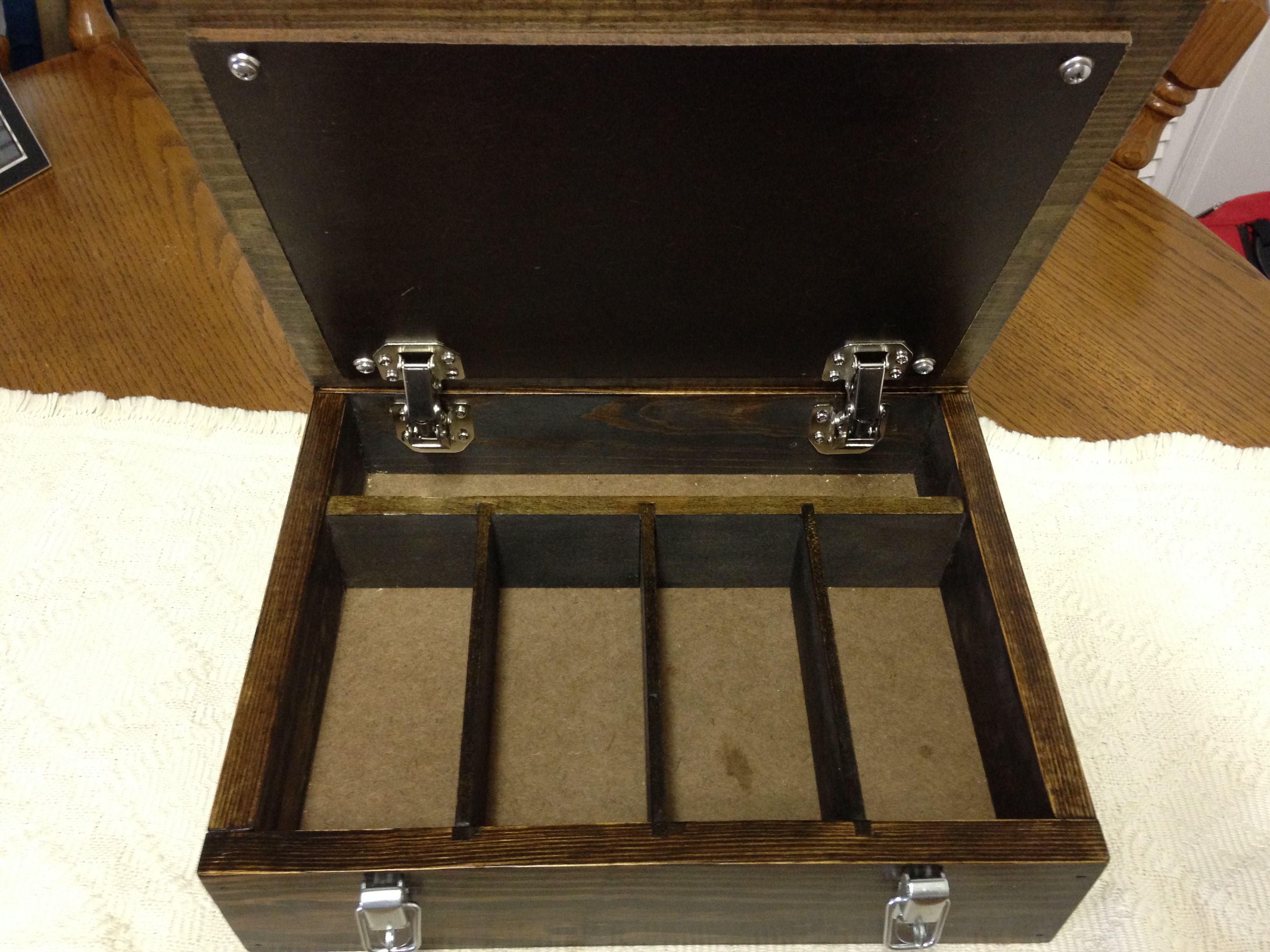 Wooden Cash Box 5 