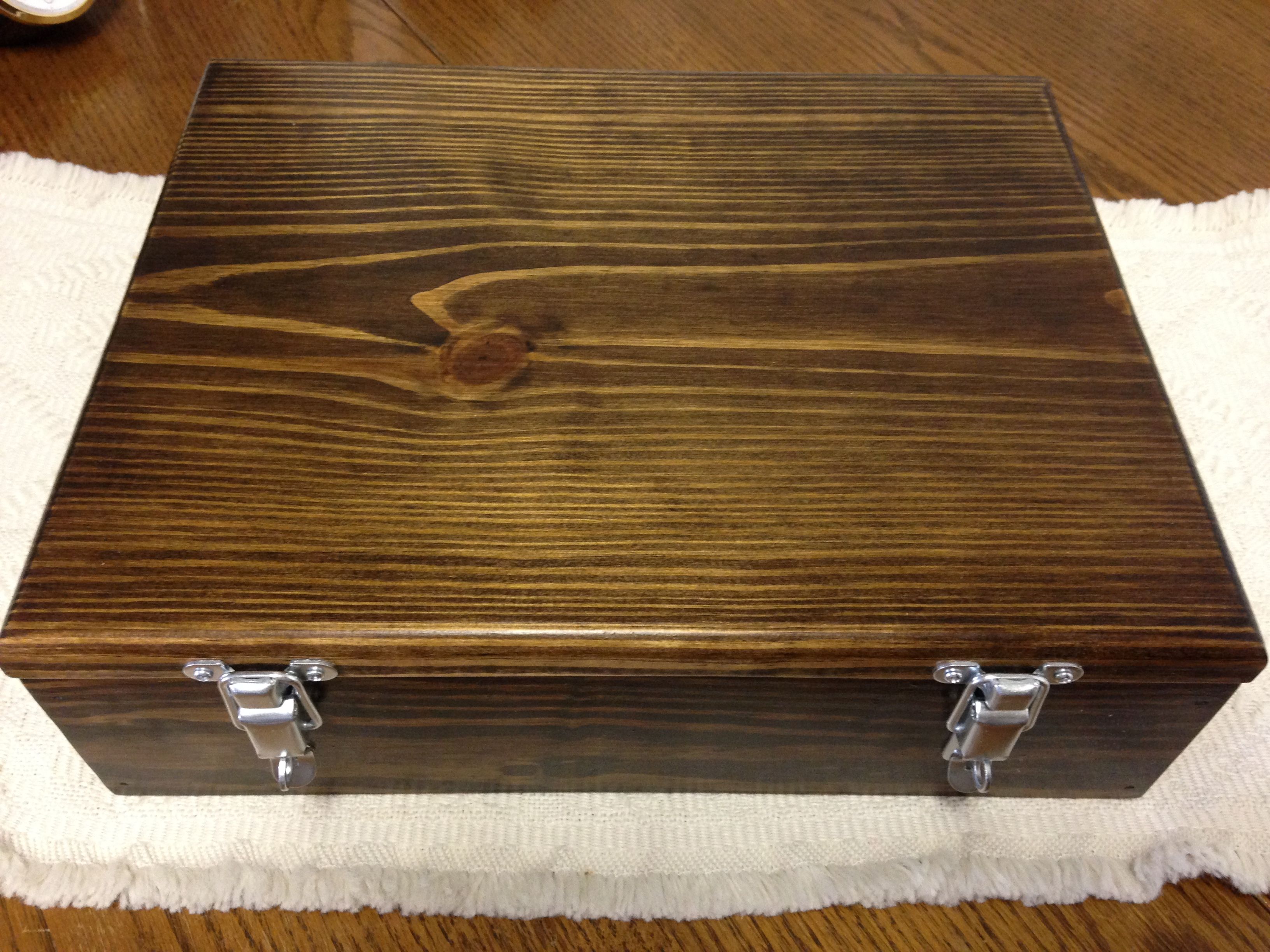 Wooden Cash Box 6 