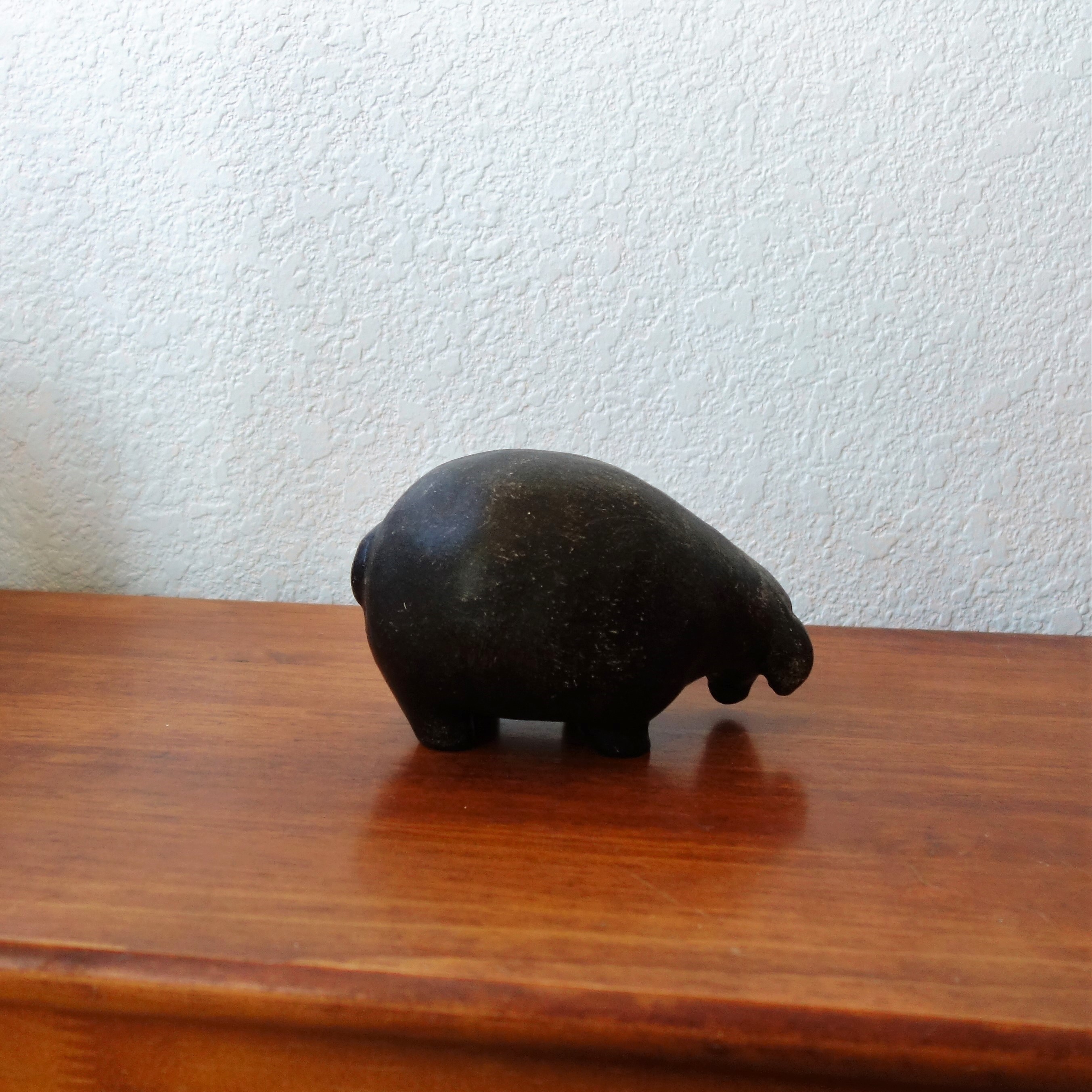 Rustic Black Sheep Figurine Primitive Sheep Farm Decor 4 