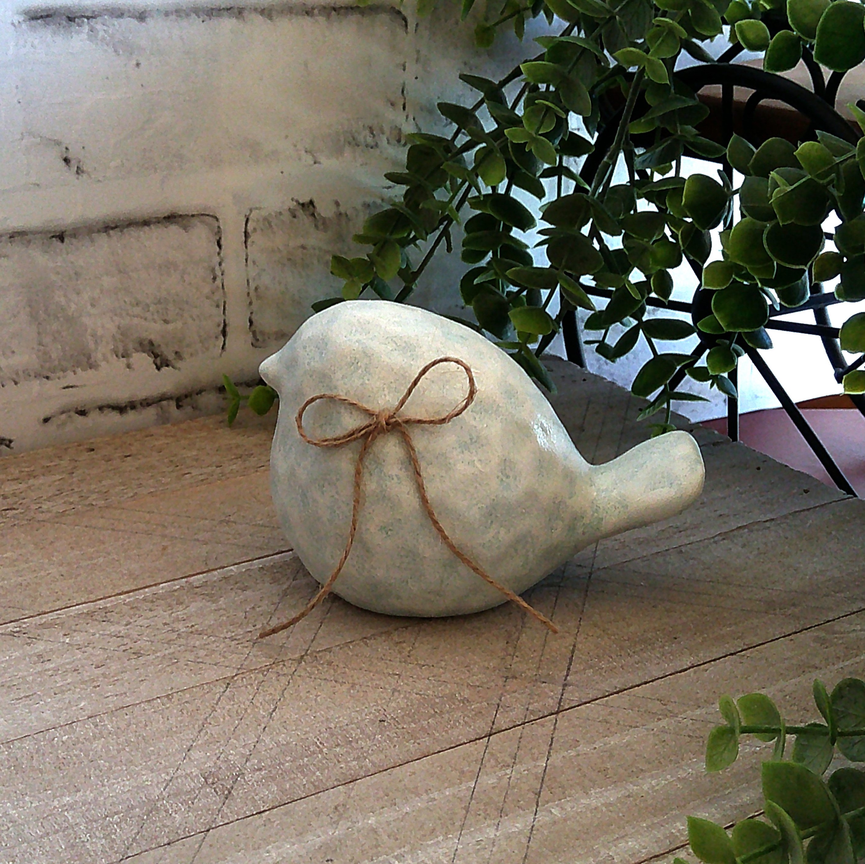 Stone Look Birds Nursery Decor Baby Bird Baby Shower Table Decoration 3 