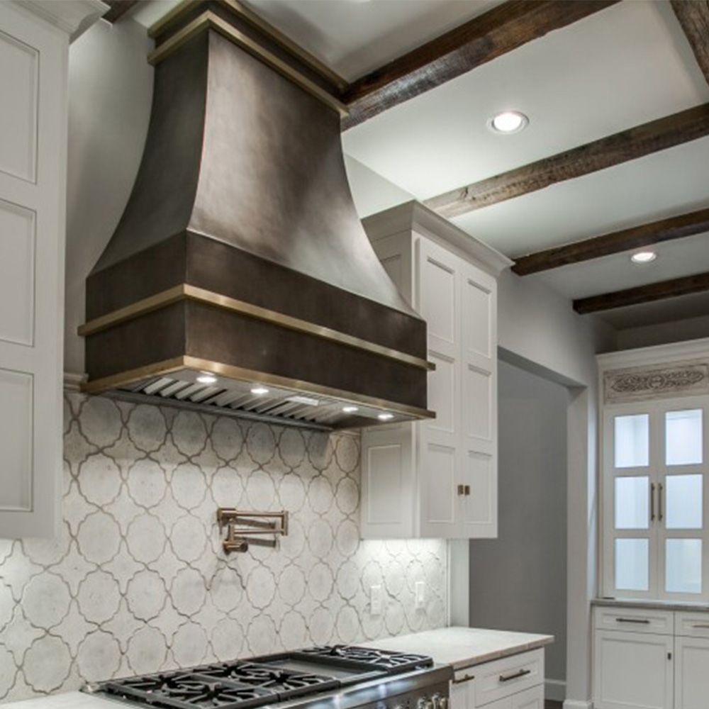 The "Stockard" Custom Range Hood, Blower Sold Separately // (Min. Shipping $450+)