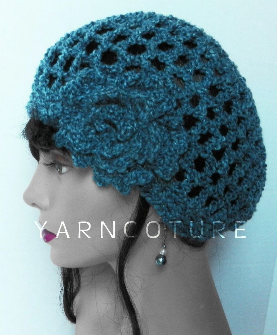 【NOFFICIALNOFFICE】CHIFFON CORSAGE LACE BEANIE large_108875_108875.387172.jpg