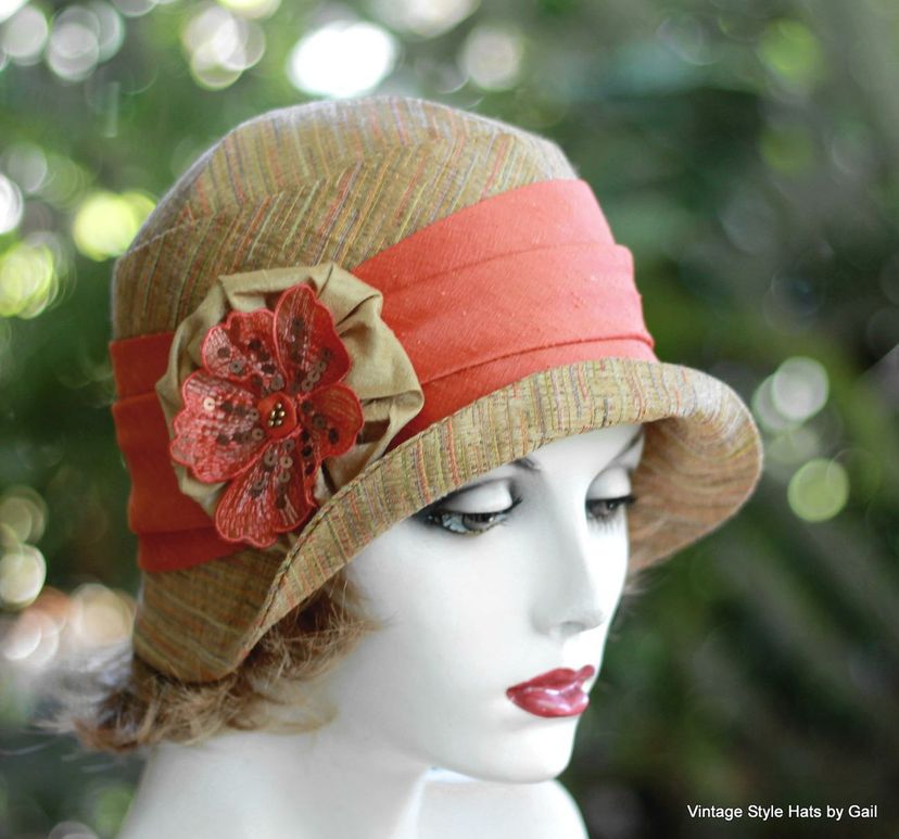 ハット [Marchen]Bole Cloche hat (3color) Vintage ladies cloche hat — Miss Fitt & Co. ~ Moss Fête