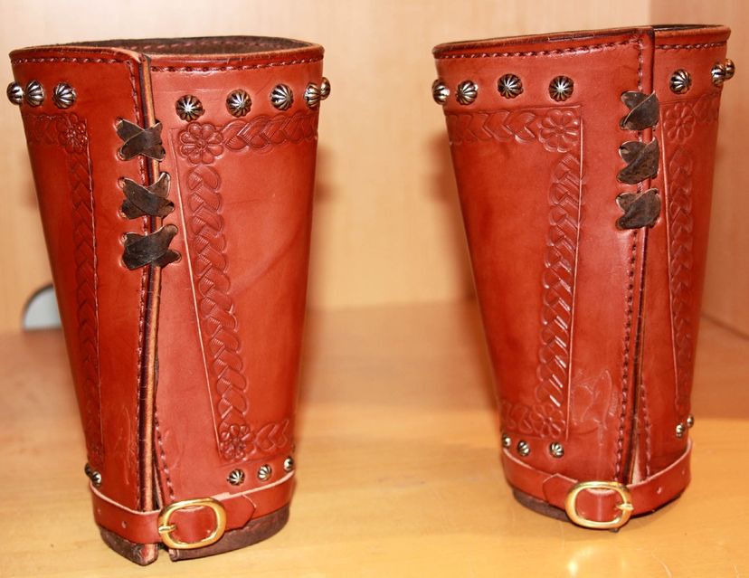 ★komorebi museum★ KM062 Handmade cowhide open strap fisher Handmade strap fisher ★komorebi KM062 cowhide museum★ open