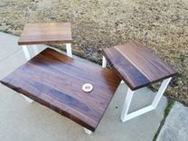Live Edge Walnut Living Room Tables 1 small