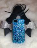 Custom Design Crystallized Iphone Case Any Cell Phone Bling Genuine European Crystals Bedazzled 4 small