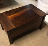 Lift Top Combination Storage Coffee Table And Desk Made From Solid Hardwood Or Pine 2 small
