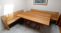 Massive White Oak Table For 2 small