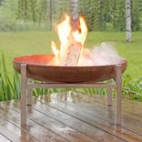 Solid Steel Fire Pit Parnidis Large 1 small