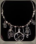 Statement Jewelry, Art Jewelry, Copper, Wife Gift,  Boho, Daughter, Gift, Mother Gift, Daughter Gift 6 small