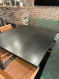 Contemporary Black Ash Dining Table 3 small