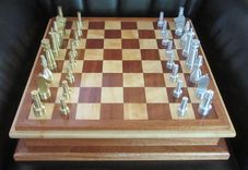 Art Deco Chess Ensemble 6 small
