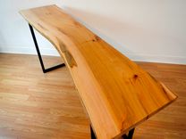 Live Edge Maple Console Table 2 small
