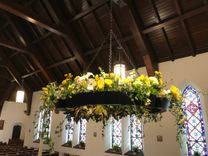 Hanging Advent Wreath 3 small