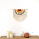 Semi-Circle Wall Hanging  Wall Decor, Macrame Wall Hanging Decoration 3 small