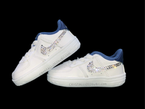 Baby Nike's Crystallized Sneakers Custom Bling Shoes European Crystals Bedazzled 2 small