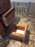 Rustic Four Drawer Jewelry Box With Spalted Cherry And Maple Trim 5 small