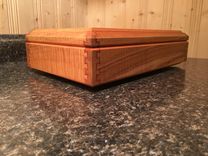 Custom Display Box  Beautiful Double Dovetail Joinery / Carbon Fiber And Epoxy Inlay 3 small
