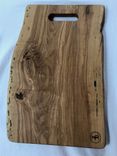 Large Ash Live Edge Cutting Board / Serving Board 1 small