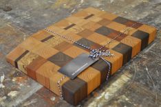 End Grain Cutting Board - Butcher Block Style 4 small