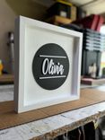 Name Sign, Baby Name Sign, Family Name Sign, Newlyweds Sign 2 small