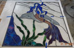 Leaded Glass Panel 5 small