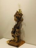 Grapevine Burl Lamp 3 small